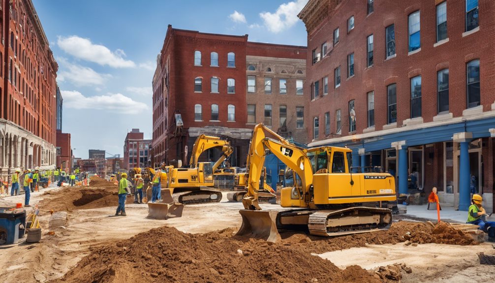 baltimore excavation project underway