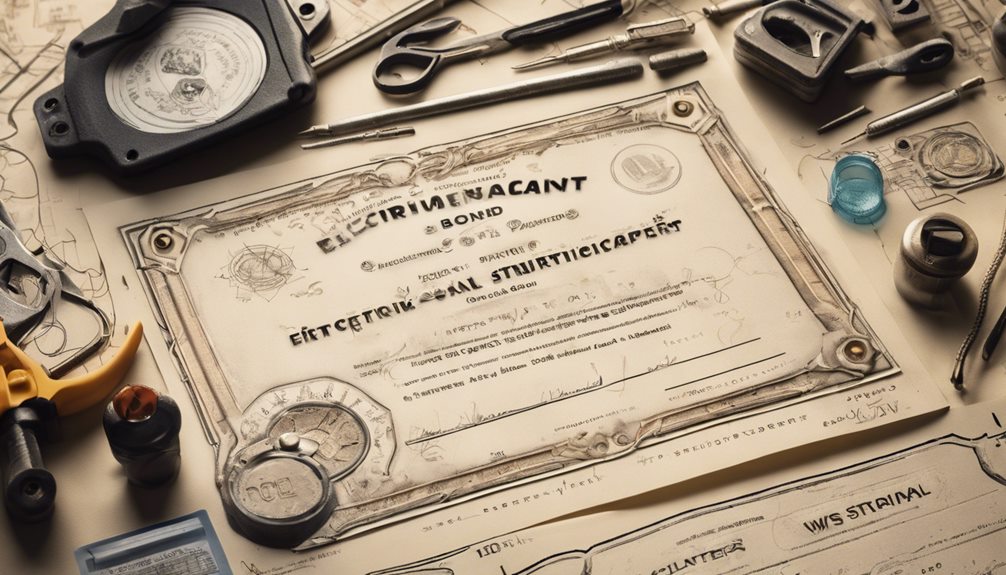 electrical bond registration certificate