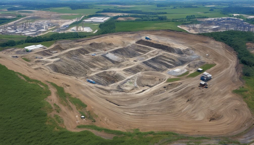 low hazard industrial landfill