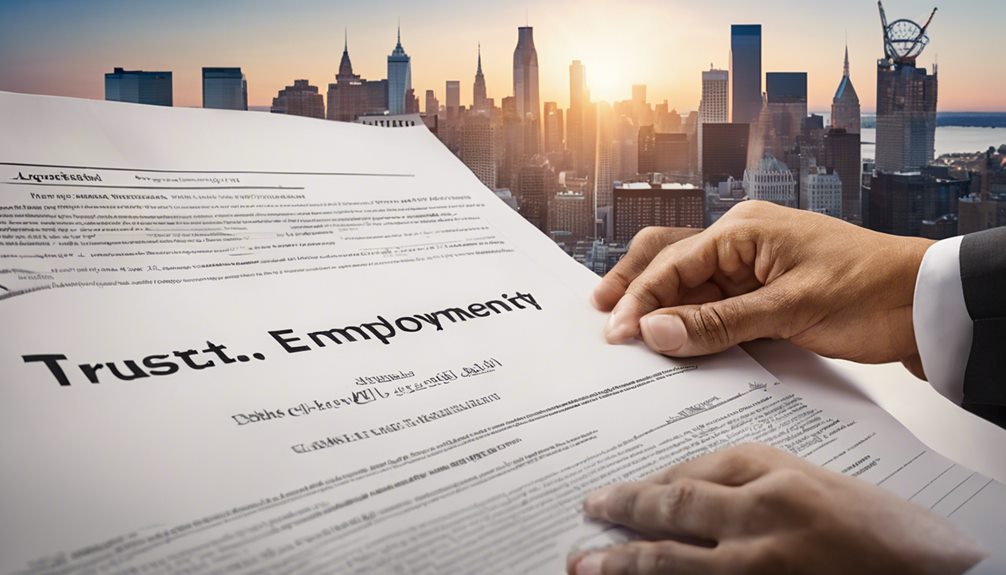 new jersey bond requirements employment