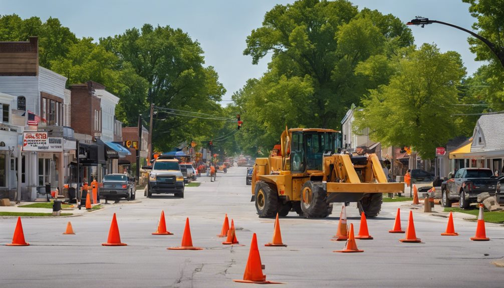 public way construction project