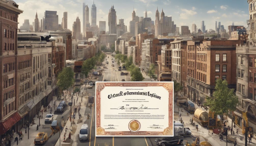 right of way bond registration