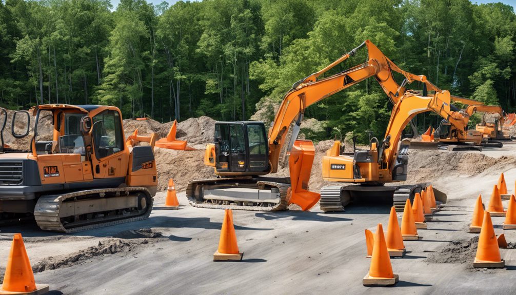 road construction in kimball