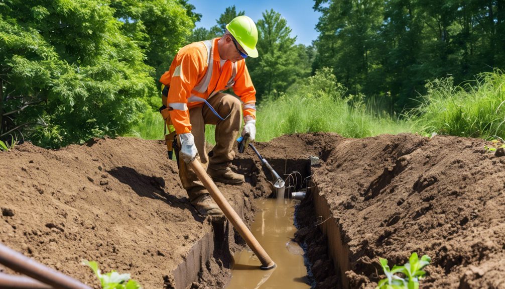 sewage installer in wicomico