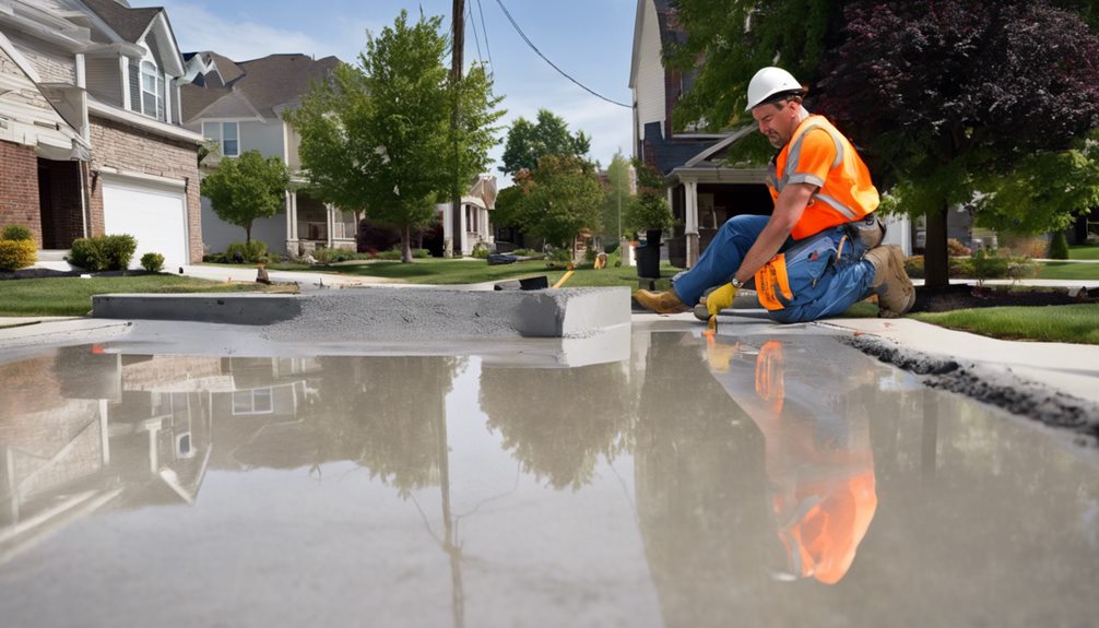 sidewalk concrete contractor bond