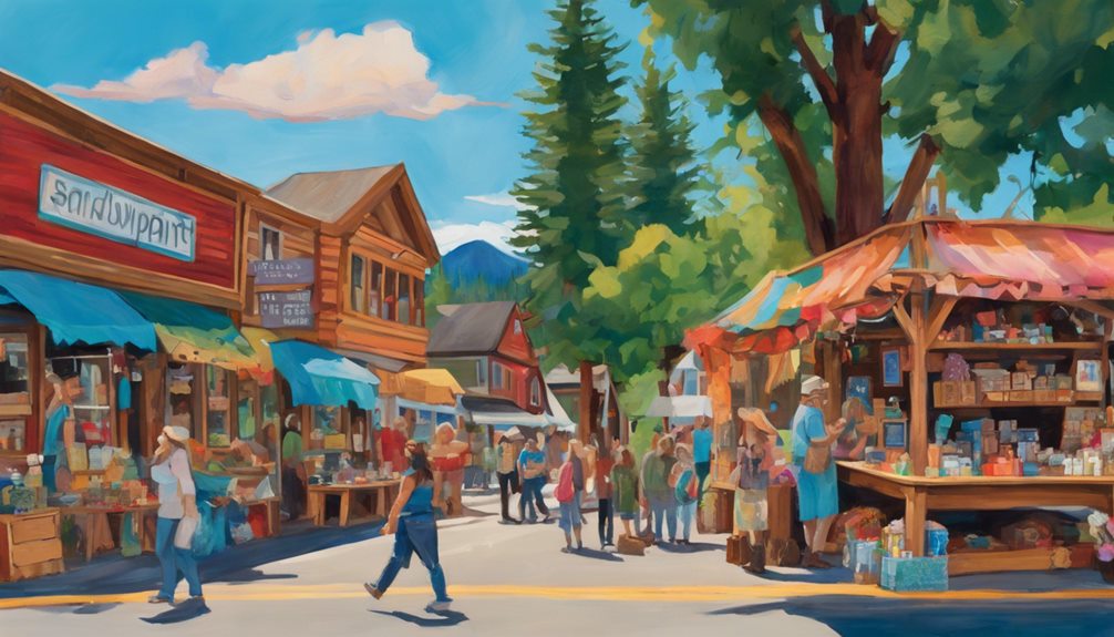 temporary vendor in sandpoint